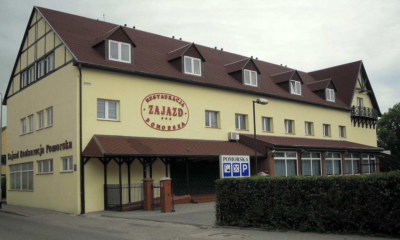 Pomorska Zajazd Restauracja Czaplinek Bagian luar foto