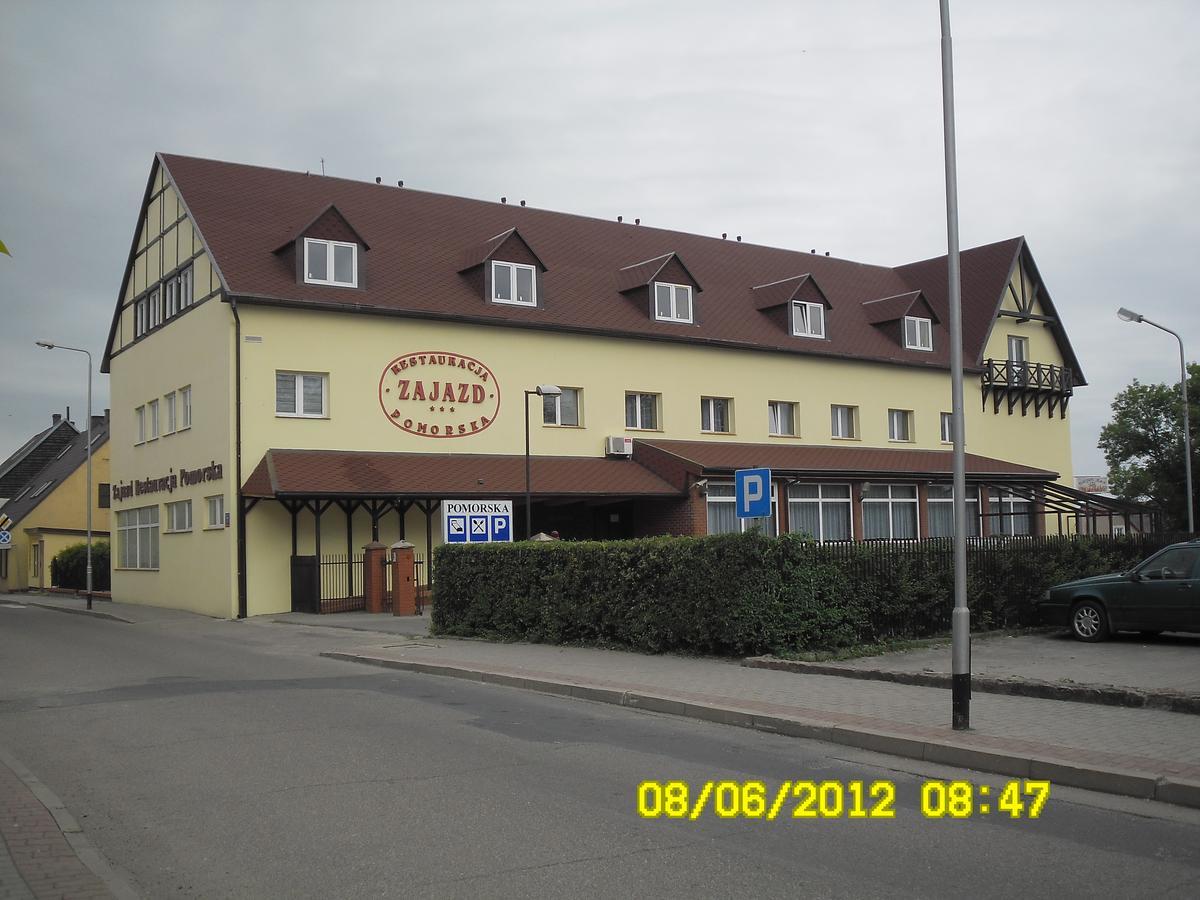 Pomorska Zajazd Restauracja Czaplinek Bagian luar foto